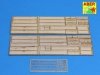 Aber 16057 Two transport box with six different 7,5cm ammo for PzKpfw. IV, Ausf, H-J (1:16)